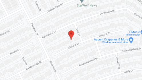 Map of the neighborhood around Golden Hearts Residential Care Facility
