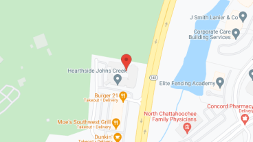 HearthSide Johns Creek in google map