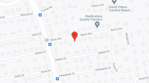 Map of the neighborhood around Blessing Group Home