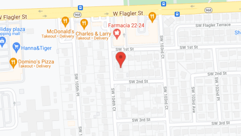 Map of the neighborhood around De' Blanca Home IV