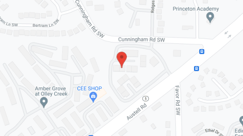 Map of the neighborhood around Spring Falls Manor