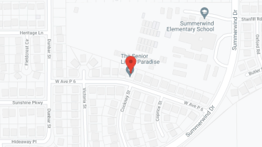 Senior Living Paradise in google map