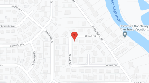 Map of the neighborhood around Murray Manor of Tampa #2