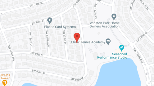 Map of the neighborhood around Peregon LLC