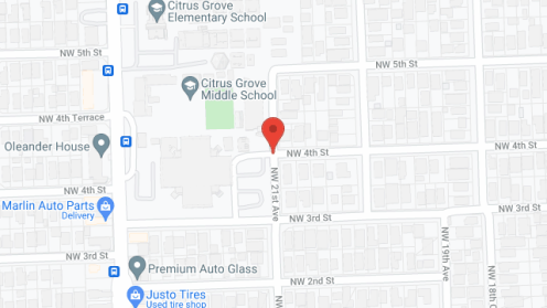 Map of the neighborhood around Joz-Brick Luxury Villas Corp