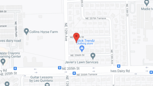 Map of the neighborhood around Rs Willow Haven ALF Inc