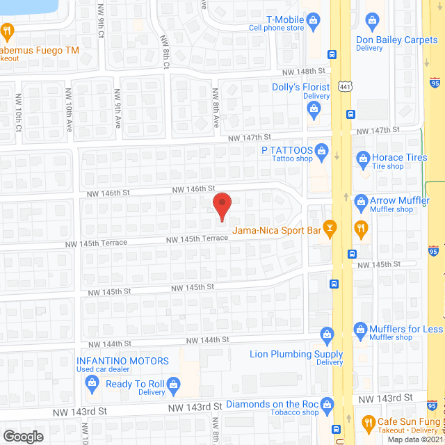 Vangela's ALF Corp. in google map