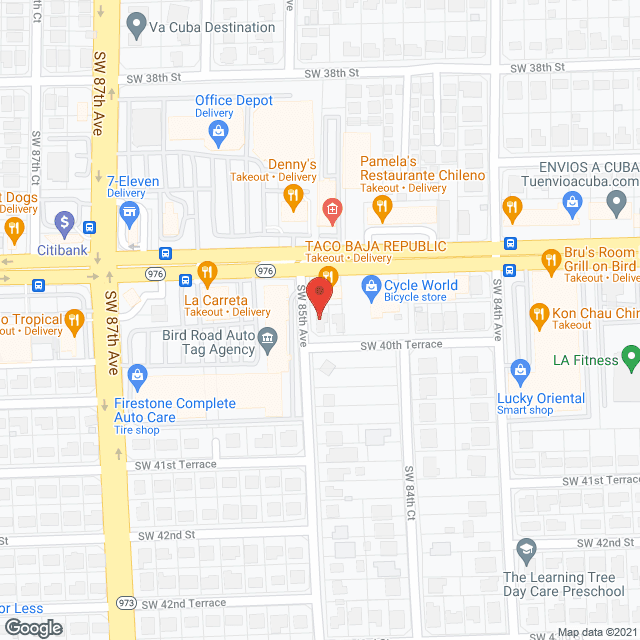 The Tropical ALF in google map