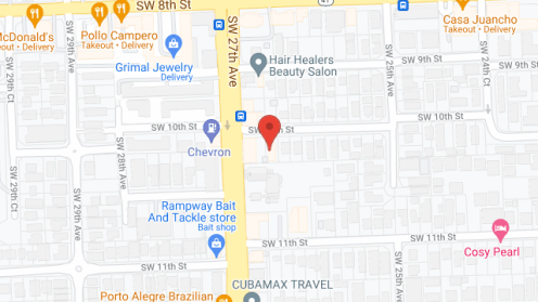 Map of the neighborhood around Love and Tenderness