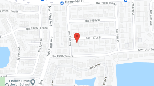 Map of the neighborhood around Peace Home Care