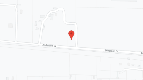 Map of the neighborhood around Happy Acres