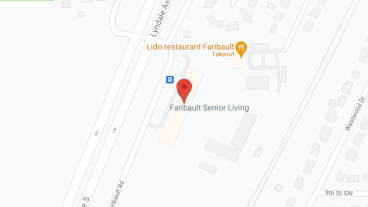 Faribault Senior Living in google map