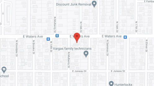 Map of the neighborhood around Springs Water ALF