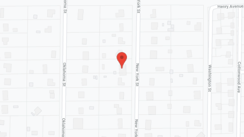 Map of the neighborhood around Salus Senior Services