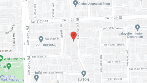 Map of the neighborhood around Sarah's Senior Home