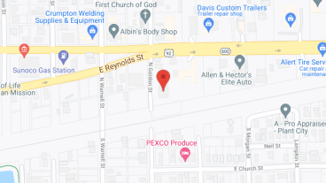 Heritage View of Plant City in google map