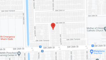 Coral Way Senior Inc in google map