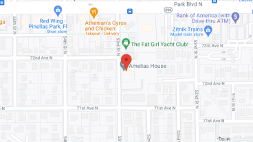 Amelia's House in google map