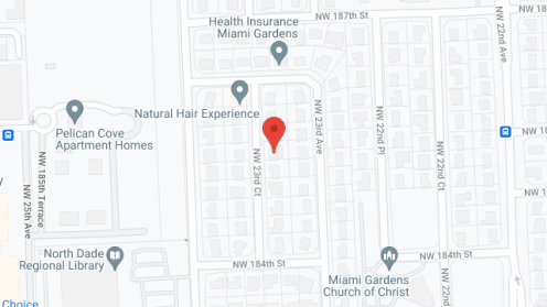 Map of the neighborhood around Lulu Bell ALF Inc