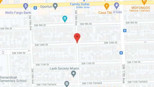 Map of the neighborhood around Miramar Senior Living