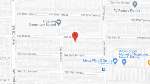 Map of the neighborhood around A Piedra ALF Inc