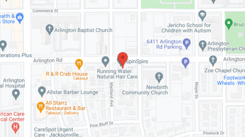 Map of the neighborhood around Arlington Haven