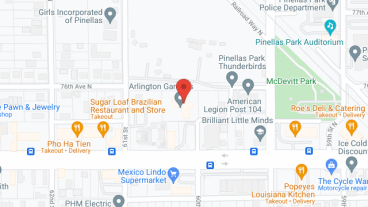 Arlington Gardens in google map