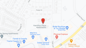 Hamilton Place Apartments in google map