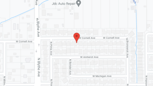 Map of the neighborhood around Precious Home