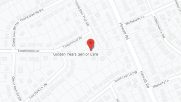 Golden Years Senior Center in google map