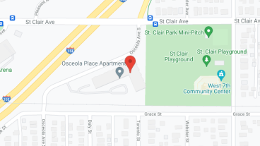 Osceola Place in google map