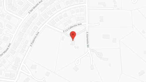 Map of the neighborhood around Gold Canyon Hacienda