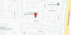 Crescent Moon in google map