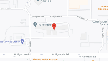 The Reisdences of Lake in the Hills in google map