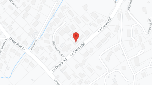 Map of the neighborhood around La Estancia