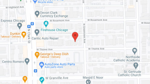 Map of the neighborhood around Mack Home