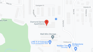 Diamond Senior Apartments in google map
