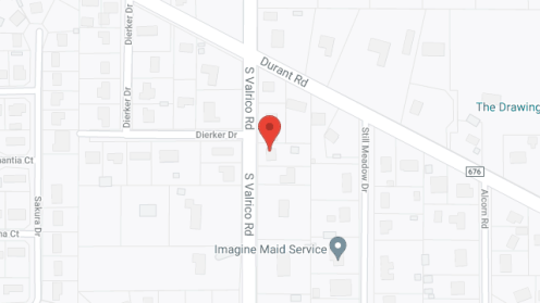 Map of the neighborhood around Palani's Inc, ALF