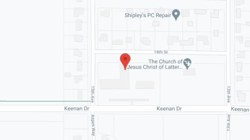 Map of the neighborhood around Hampton Court
