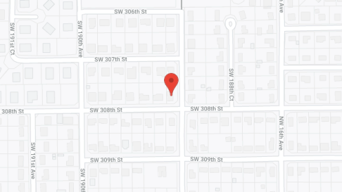 Map of the neighborhood around Mary's Care Center