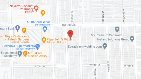 Map of the neighborhood around ALF Family Palace Corp