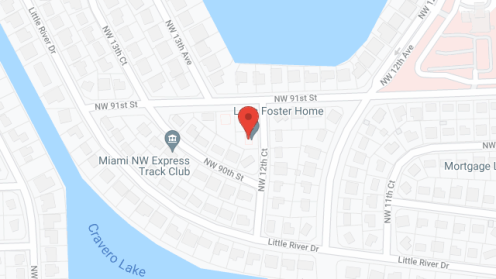 Map of the neighborhood around Lee's Foster Home Inc