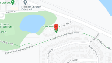 Park Trail Place in google map