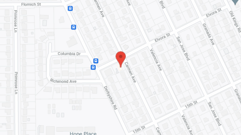 Map of the neighborhood around Kist ALF