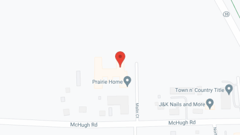 Map of the neighborhood around Prairie Home Assisted Living
