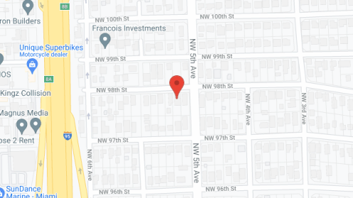 Map of the neighborhood around Good Shepherd Loving Care