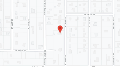 Map of the neighborhood around Golden Years ALF