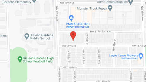 Map of the neighborhood around Two Sisters Home Care III