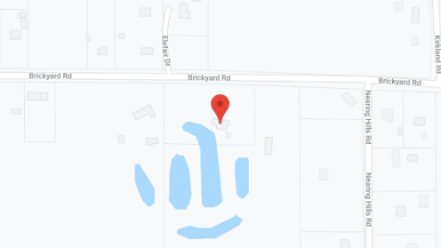 Map of the neighborhood around Tropical Paradise