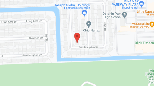 Map of the neighborhood around Fullness of Love ALF, Inc
